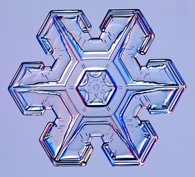 What shape is a snowflake?
